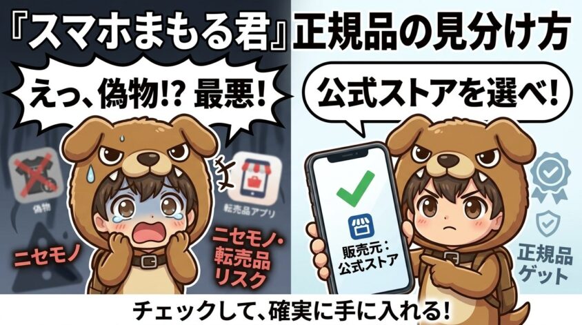 偽物・転売品に注意！正規品の見分け方