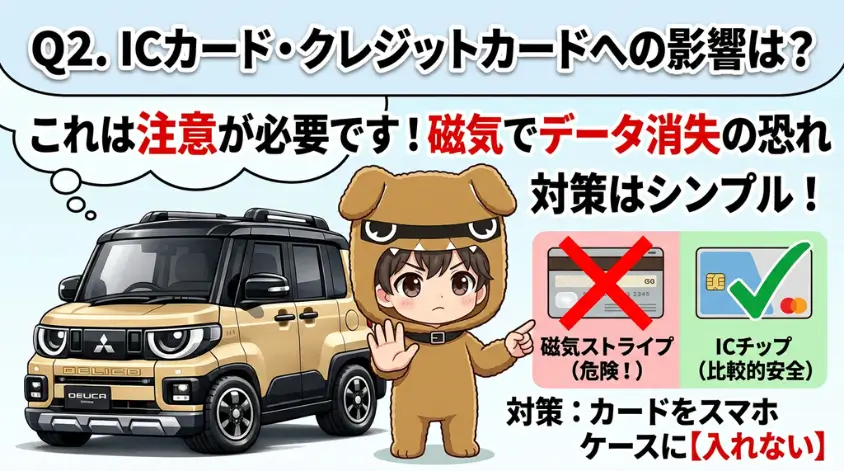 ICカード・クレジットカードへの影響