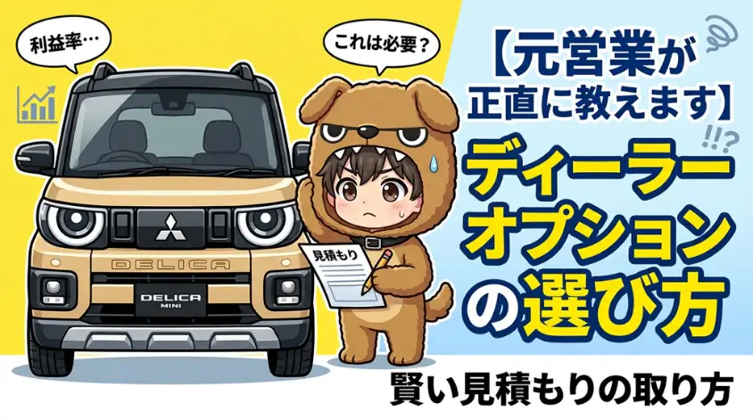 ディーラーオプションの選び方