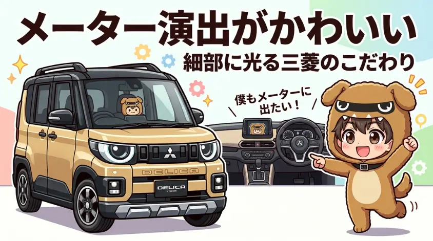 メーター演出がかわいい