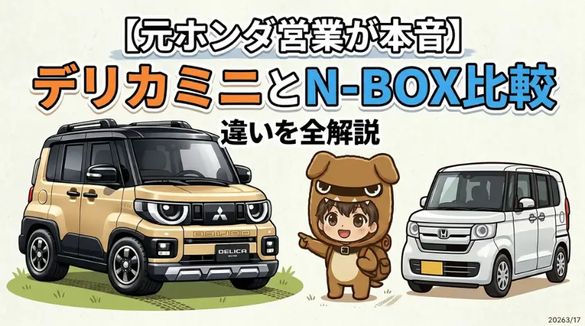 デリカミニ NBOX 比較