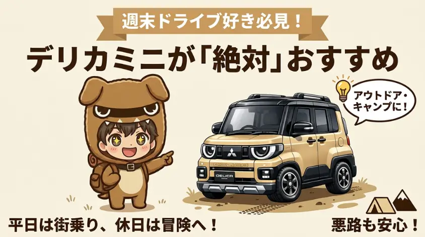 デリカミニがおすすめ