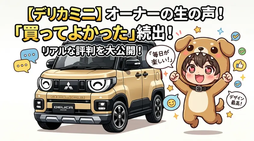 デリカミニ　口コミ