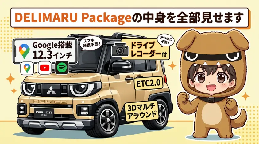 DELIMARU Packageの中身