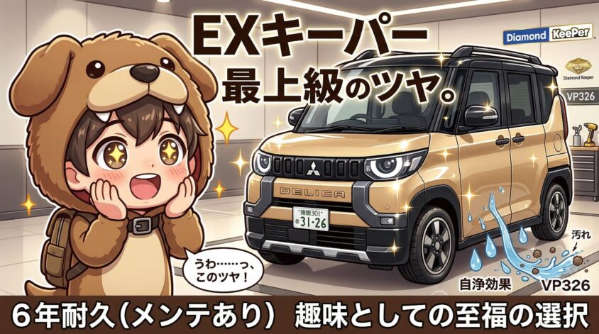 EXキーパー｜最上級のツヤと自浄効果を求めるなら