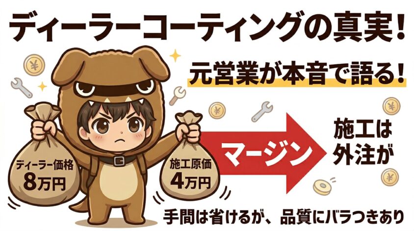 ディーラーコーティングの実態