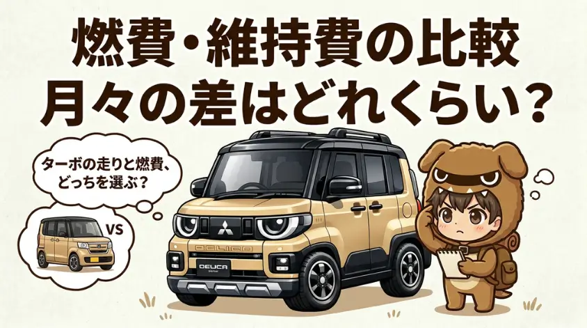 燃費・維持費の比較