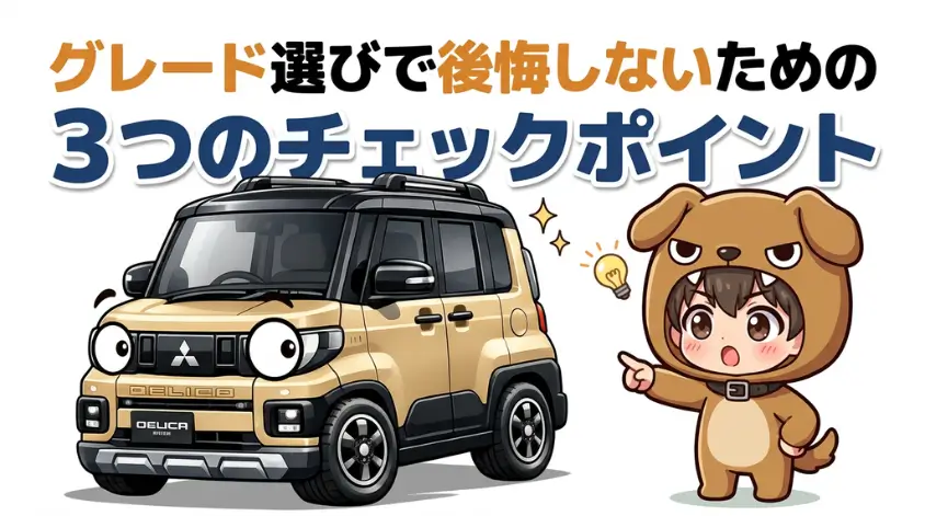 グレード選び3つのチェックポイント