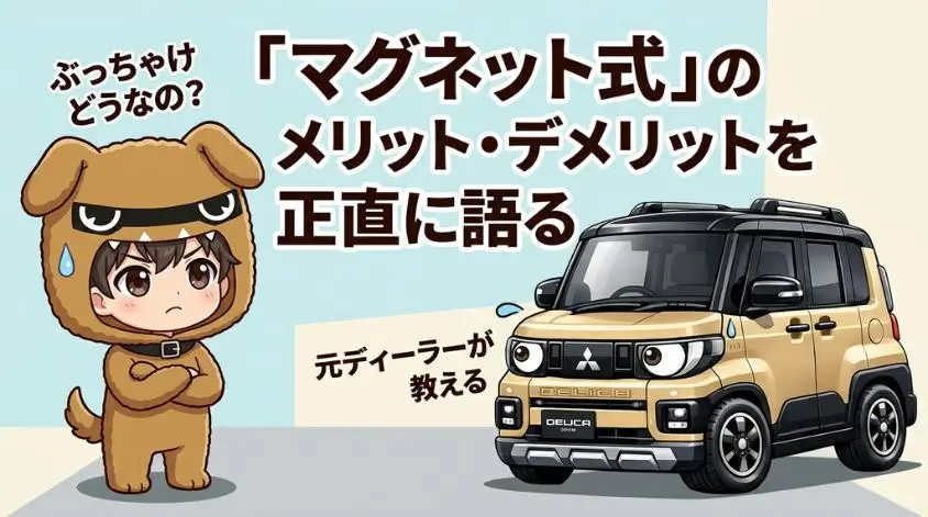 マグネット式のメリット・デメリット