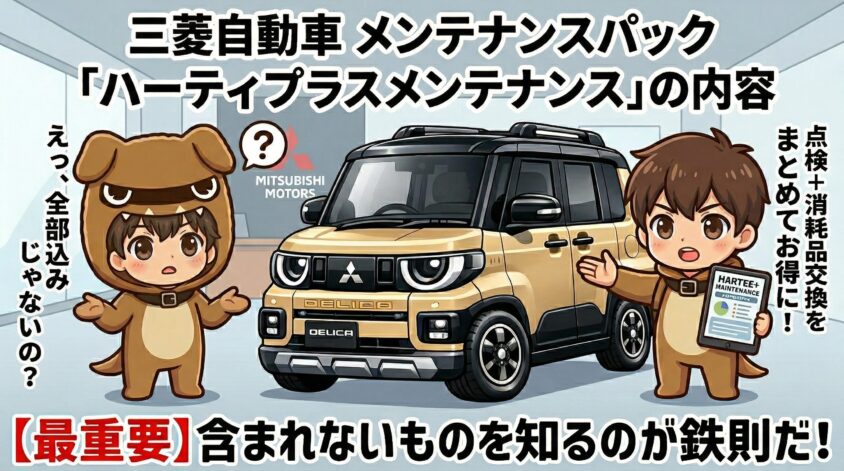三菱自動車 メンテナンスパック 内容