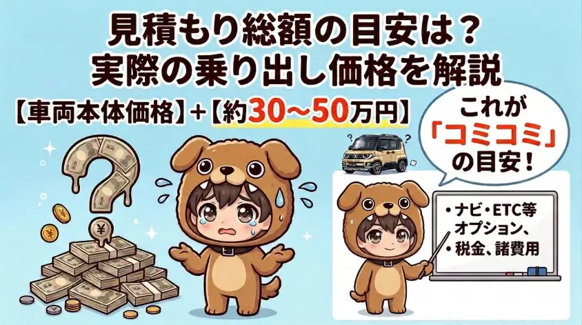 見積もり総額の目安