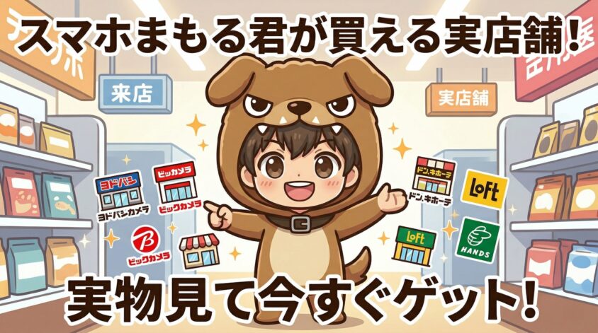 スマホまもる君が買える実店舗まとめ