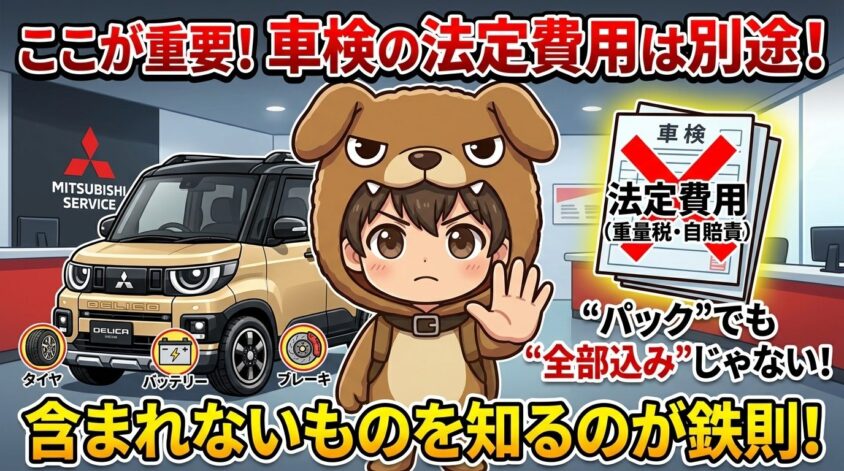 メンテナンスパックに含まれない項目