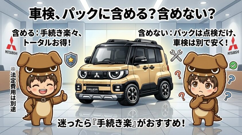 車検付きコースと車検なしコース