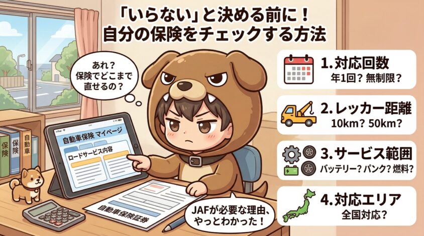 「いらない」と決める前に！自分の保険をチェックする方法