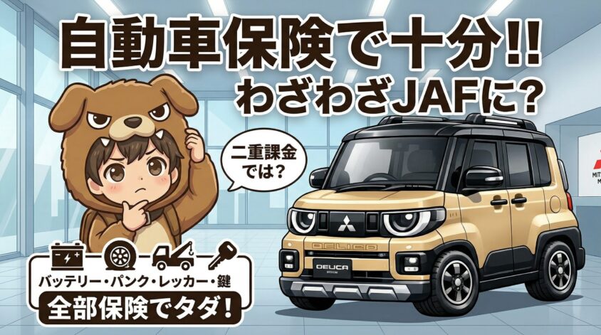 自動車保険のロードサービスで十分