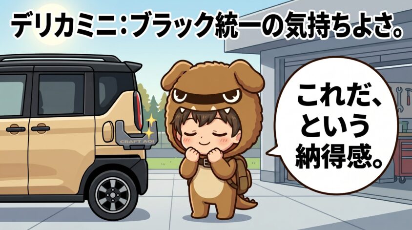 装着後の見た目