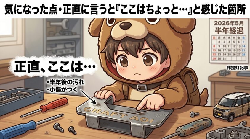 気になった点