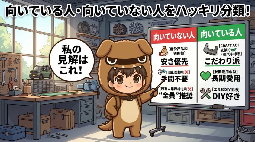 向いている人・向いていない人