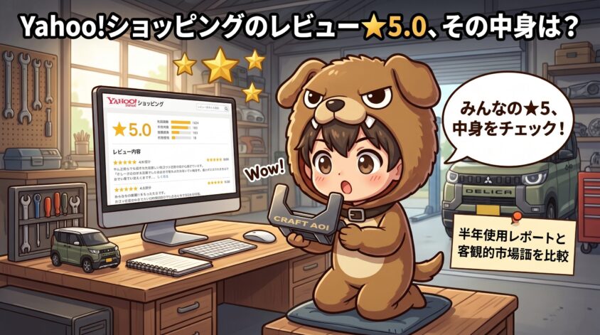 Yahoo!ショッピングのレビュー★5.0