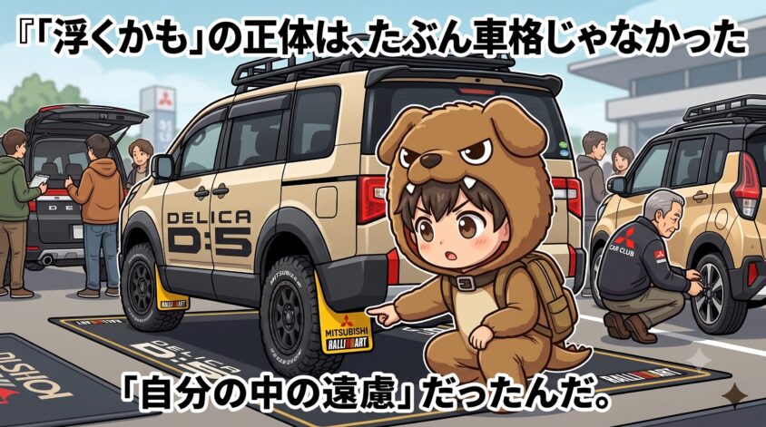 「浮くかも」の正体は、たぶん車格じゃなかった