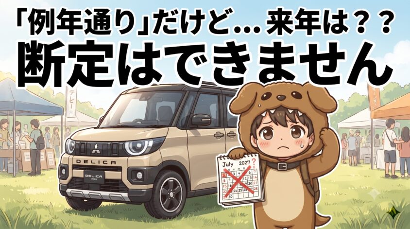 「例年7月上旬」の傾向