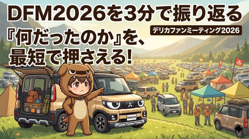 DFM2026とは？デリカファンミーティング2026
