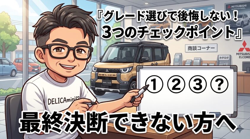 グレード選び3つのチェックポイント