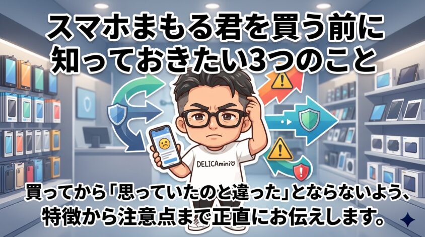 スマホまもる君を買う前に知っておきたい3つのこと