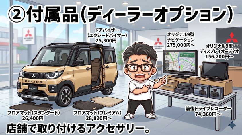 付属品（ディーラーオプション）