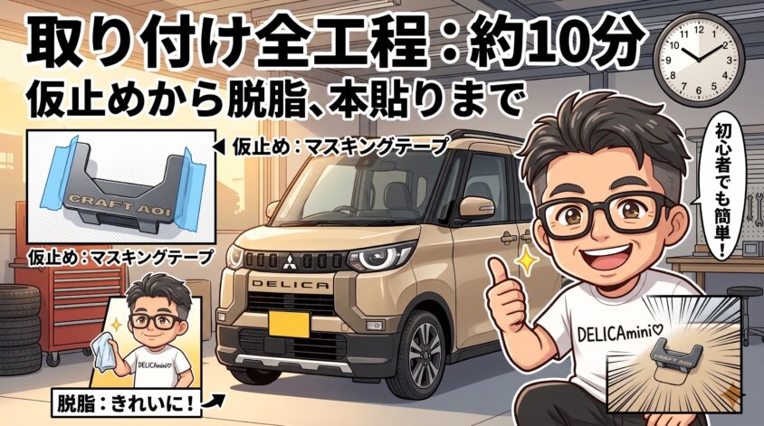 取り付けの全工程