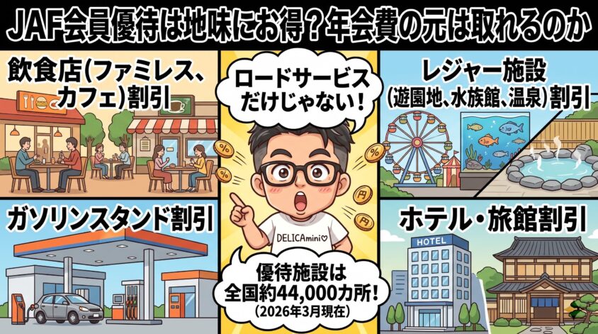 JAF会員優待