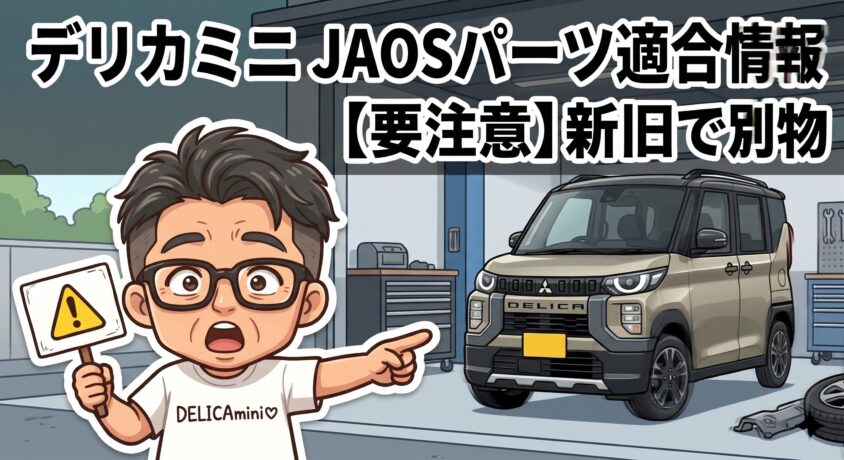 JAOS ドアハンドルプロテクター デリカミニ