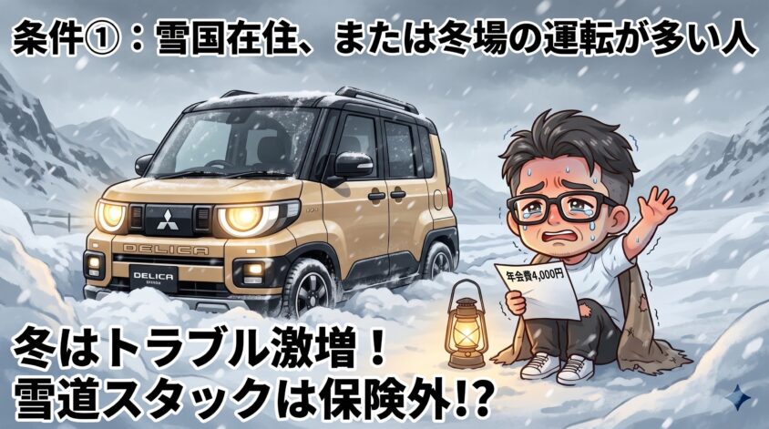 雪国在住、または冬場の運転が多い人