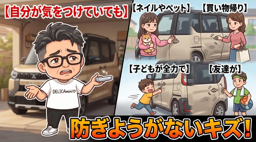 自分が気をつけていても、防ぎようがない