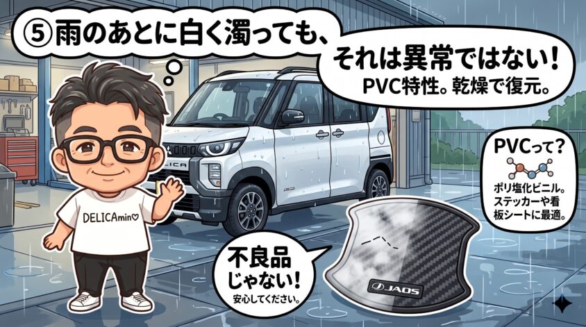 雨のあとに白く濁っても、それは異常ではない