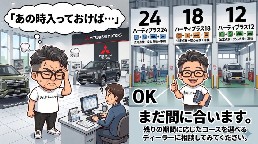 ハーティプラスメンテナンス24・18・12(途中加入向け)