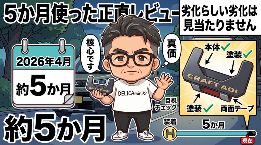 5か月使った正直レビュー