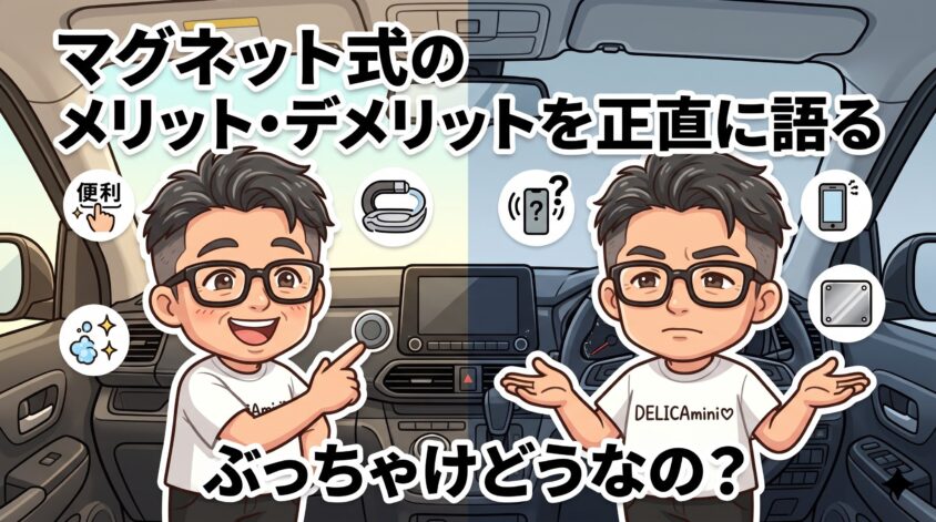 マグネット式のメリット・デメリット