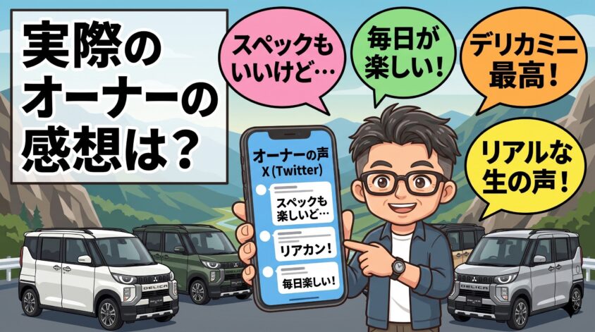 デリカミニ　口コミ