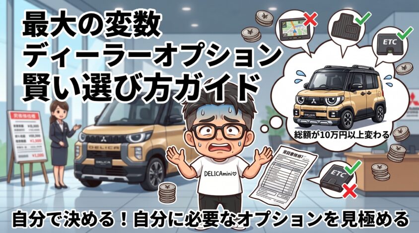 ディーラーオプションの選び方
