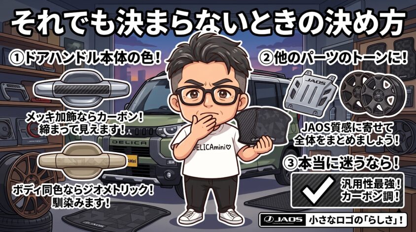 それでも決まらないときの決め方