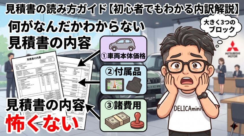 見積書の読み方ガイド【初心者でもわかる内訳解説】