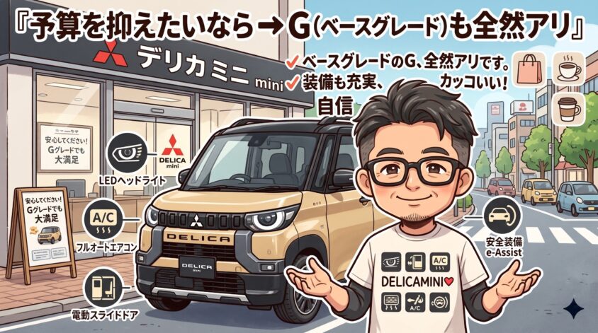  G（ベースグレード）も全然アリ