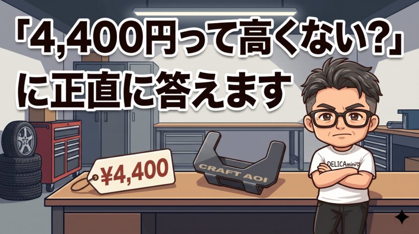 4,400円って高くない？