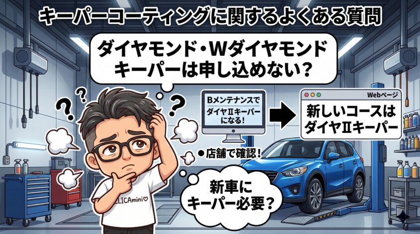 キーパーコーティングに関するよくある質問
