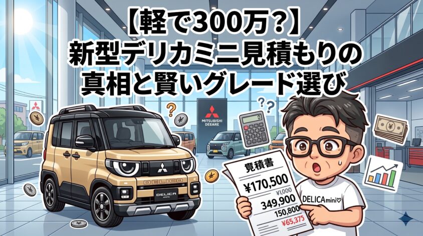 新型 デリカミニ 見積もり