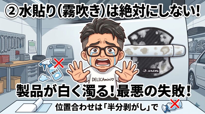 水貼りNG