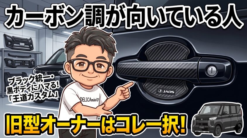 カーボン調が向いている人