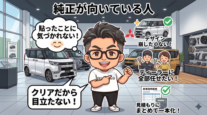純正が向いている人